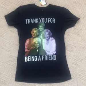 The Golden Girls short sleeve t-shirt, Betty White, Thank you for being a friend